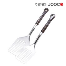 주방1번가 주코(JOOCO) 삐구 뒤지게 사각 스텐 뒤집개 부침개, 소 / 62x120x320mm