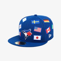 뉴에라모자 NQB 12731472 뉴에라 MLB 올 오버 플래그 토론토 블루제이스 사이즈캡, 714