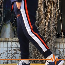 주니어 트레이닝 하의 베일리 스웻팬츠 네이비