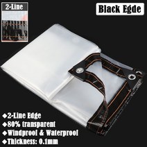 방풍비닐 야외 투명 Pergola 정원 방수