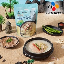 [제주면장] CJ프레시웨이 제주식 사골수육국 500g x 4팩, 단품