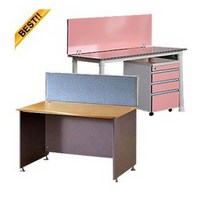 무인도 책상위로 올리는 스크린파티션(일반천) 데스크파티션, 일반천_1800x400