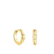 [TOUS]TOUS Silver Vermeil Basics bear Hoop earrings/귀걸이/011183530