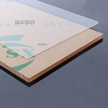 200200mm 플렉시 글라스 홀더 아크릴 방풍 시트 플라스틱 투명 Bestuur 패널 조직 폴리메틸 메타 크릴레이트, [01] 200x200mm, [06] 12mm, 1개