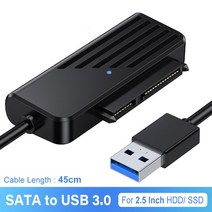 Cybmoon-USB SATA 어댑터 2.5 인치 하드 디스크 용 USB 타입-c-SATA 3.0 드라이브용 5Gbps 컨버터, 01 0.45mSATA to USB