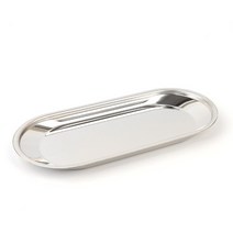 피부샵트레이 1p 위생접시 병원플레이트 액세서리 접시 깔끔한 쟁반, 실버트레이