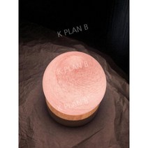 행성 램프 태양계무드등 수정 구슬 테이블 장식 별이 빛나는 하늘 생일 선물, 소녀 분말 충전 모델