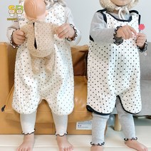 쏭스베이비 따숨도트 누빔 수면조끼