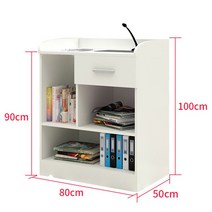 인포데스크 카운터계산대 식당 매장 계산대 프론트 음식점 포스 약국 병원데스크 53, 80x50x90cm, A