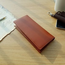 이니셜각인 베지터블 소가죽 여자지갑 여자장지갑 20대 30대 40대 여자 남자 슬림 얇은 지폐 장지갑
