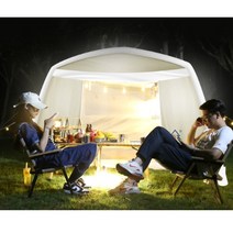 에어텐트 미니멀 캠핑 차박 에어폴 원터치 2인용 4인용 텐트, 소형사이즈 1~2인용+해먹(사은품)