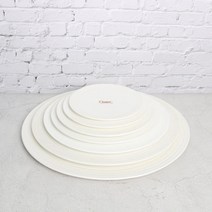 크레아트 라운드 라인 낮은 원형 접시 7size, 4호(qe007-09)