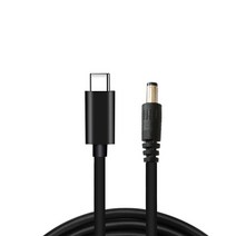내구성있는 USB C/Type-C PD ~ 12V 5.5x2.5mm 어댑터 Wi-Fi 라우터 노트북 전원 케이블 71 인치 길이 타입 C 케이블, 1M