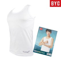 BYC 남아 주니어 순면 런닝 1매 BT9000