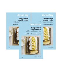 도나헤이 탠지 레몬 요거트 케이크 500g Donna Hay Tangy Lemon Yoghurt Cake, 3팩