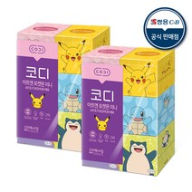 코디 아트앤 포켓몬 미니 2겹 랜덤발송, 2개, 6개입
