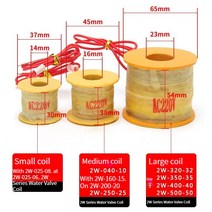 솔레노이드 밸브 정상 폐쇄 황동 DN06/08/10/15/20/25 1/4 