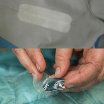강력 섬유보수테이프 가죽보수테이프 텐트 고어텍스 자켓 가죽소파 패브릭소파 의류 야상 점퍼 보수 수선, 투명