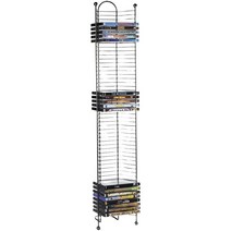 Atlantic 52-DVD/BLU 레이 디스크 타워 - PN 6400224 인치 건메탈