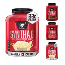 BSN 신타6 오리지널 딸기 초콜렛 바닐라 7가지 맛 SYNTA6 프로틴 보충제 2.27kg 5파운드 48서빙, 초콜렛 2.27kg(48서빙)