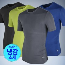포커스코리안 PG펀칭 냉감 반팔라운드 쿨티셔츠 남자 반팔 티셔츠
