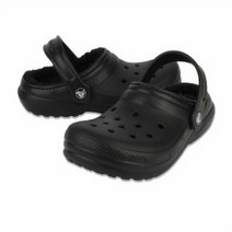 S-MARKET NC06 CROCS 키즈 털 샌들 207009-060