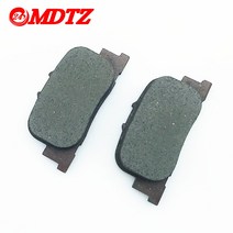 자동차 보조 브레이크패드자동차 리어 브레이크 패드 세트 도요타 코롤라 프리우스 렉서스 비스타 칼디나, 한개옵션0