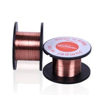 카이로스 컨퍼니 에나멜선 구리선 0.1mm 납땜 점프 와이어 릴, 구리선CM002753, 1개