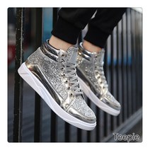 티피 새 봄 올 매치 하이 탑 캔버스 스니커즈 캐주얼 트렌디 한 신발 남성