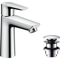 독일 hansgrohe 한스그로헤 주방수전 주방 수도꼭지 Talis 높이 110mm 푸시오, 크롬배출구높이80mm배수구에너지절약