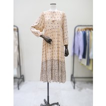 [써스데이아일랜드] 패턴 믹스 루즈 원피스 T222MOP139W