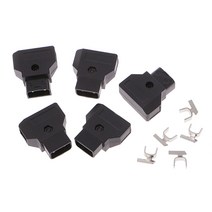 5 PC D-TAP 플러그 DIY DSLR 장비 전원 케이블 V- 마운트 Anton 배터리, 다른