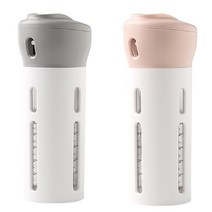 일회용세면도구 여행용 헬스용 샤워 용품 세트 용기, 색상_그레이