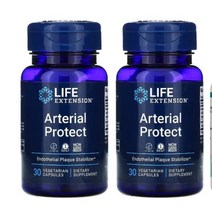 Life Extension 라이프익스텐션 아테리얼 프로텍트 30캡슐 프로시아니딘 Pycnogenol, 30정, 2개, 30정