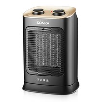 온풍기 Konka 히터 가정용 베이비 에너지 절약 전기 욕실 소규모 사무실, [05] 블루 스탠다드 쉐이킹 헤드 1800W(실버)