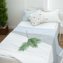 눈꽃 시어서커 여름패드 누빔이불 냉감 냉장고 슈퍼싱글 퀸 간절기 자취 원룸 침대 침구 이블세트 가벼운 시원한 요 얇은 페드 매트 메트 카펫트 S Q 누비 주니어 어린이 국내제작, 레인샤카 패드 Q(155x210), 그레이