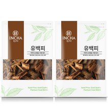 인차 국내산 건조 유백피 느릅나무 껍질 차, 300g, 2개