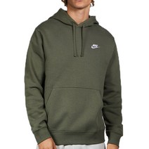 나이키 [NIKE] NSW 클럽 플리스 후드 BV2654-380 화이트카키