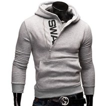 아노락 남성 기모 후드티 기본핏 SWAG 하이드 집업 후드 티셔츠