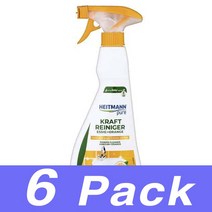 하이트만 퓨어 파워 클리너 식초 오렌지 Heitmann Pure Kraftreiniger Essig + 500Ml 6개