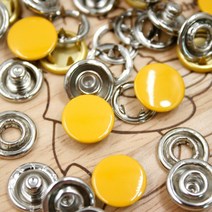 가시도트 11mm 컬러뚜껑 (노랑) 10개 1셋 (뚜껑가시)