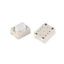 전자부품 SMD 택트 스위치 4 핀 터치 푸시 버튼 3x4x2.5H 화이트 자동차 원격 키 50 개 세트, 02 style 2