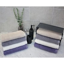 송월타월 160g 40수코마사 송월무지 4매세트, 베이지, 1세트