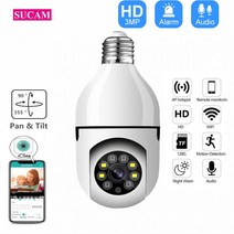 가성비 열화상카메라 ICSEE 무선 팬 틸트 와이파이 3MP 전구 카메라 홈 보안 IP 감시 양방향 대화, 01 2MP_01 3.6mm