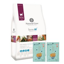 네츄럴코어 고양이 베네 M47 2kg + 뿌링 날치&가리비 2개