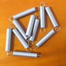 토션스프링 인장 금형 태엽 스프링 10 개몫 와이어 0.3mm 0.4mm 0.5mm 스테인레스 스틸 이중 후크 od 2mm-6mm length10-50mm, 0.4x4mm, 35mm