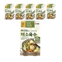 샘표 뿌리채소로 깔끔담백한 채소육수, 69ml, 30개