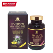 사은품+호주 닥터내츄럴 리버솔 밀크시슬 35000mg 100정, 1병