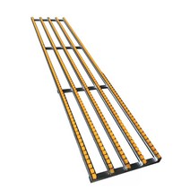 이동식 컨베이어 자바라 물류 상하차 택배레일 운반, 2미터(전체구간)x바퀴4줄너비40cm