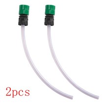 고압세척기 부속품 1/2Pcs 어댑터 리튬 배터리 와셔 건 콜라 병 고압 세척기 호스 빠른 연결 워시 액세서리, 02 Black